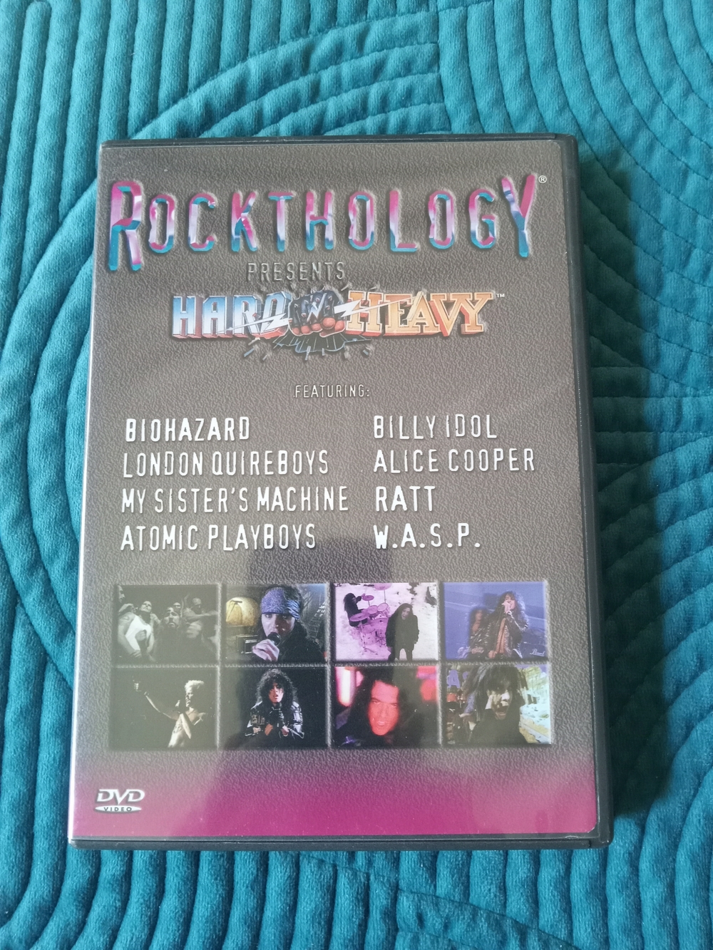 Rockthology Presents: Hard 'N' Heavy Volume 8 compilation DVD